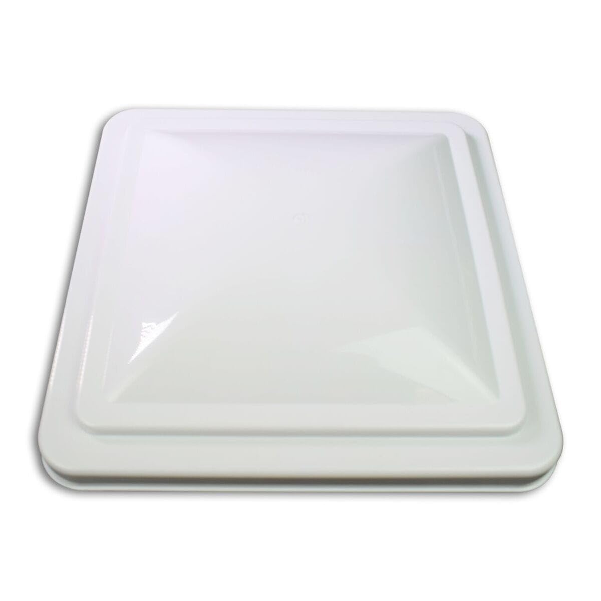 White 14" RV Roof Vent Cover Replacement Lid L6878