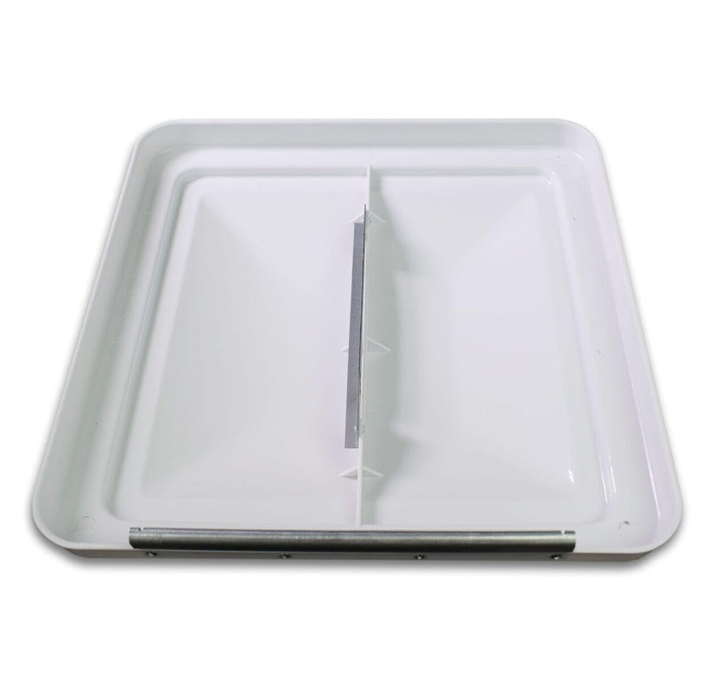 White 14" RV Roof Vent Cover Replacement Lid L6878