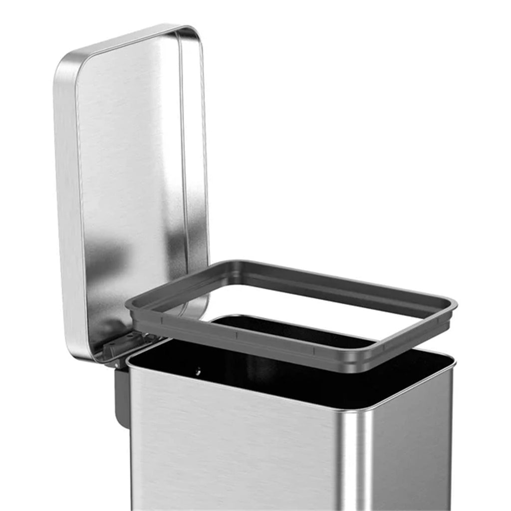 13.2 Gallon Stainless Steel Step On Trash Can E686