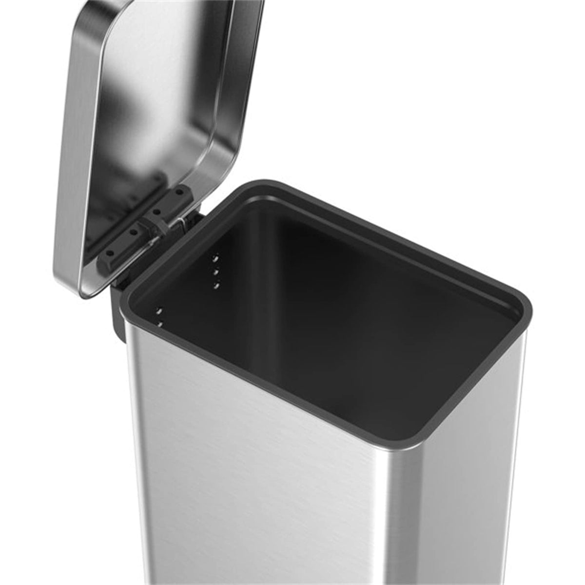 13.2 Gallon Stainless Steel Step On Trash Can E686