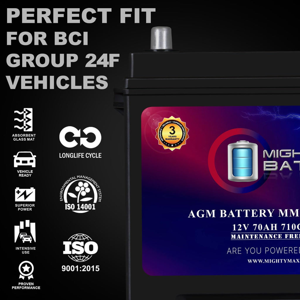 12V 70Ah AGM Replacement Battery J345