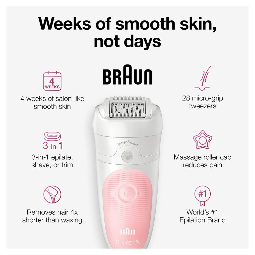 Cordless Rechargeable Waterproof Epilator G163