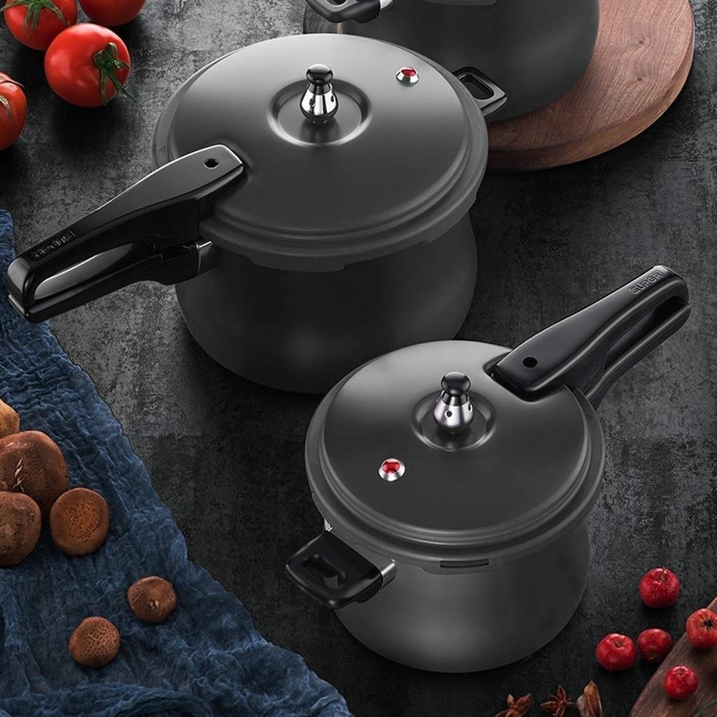 Stainless Steel Dishwasher Safe Cadmium Free Pressure Cooker Black 3L D759