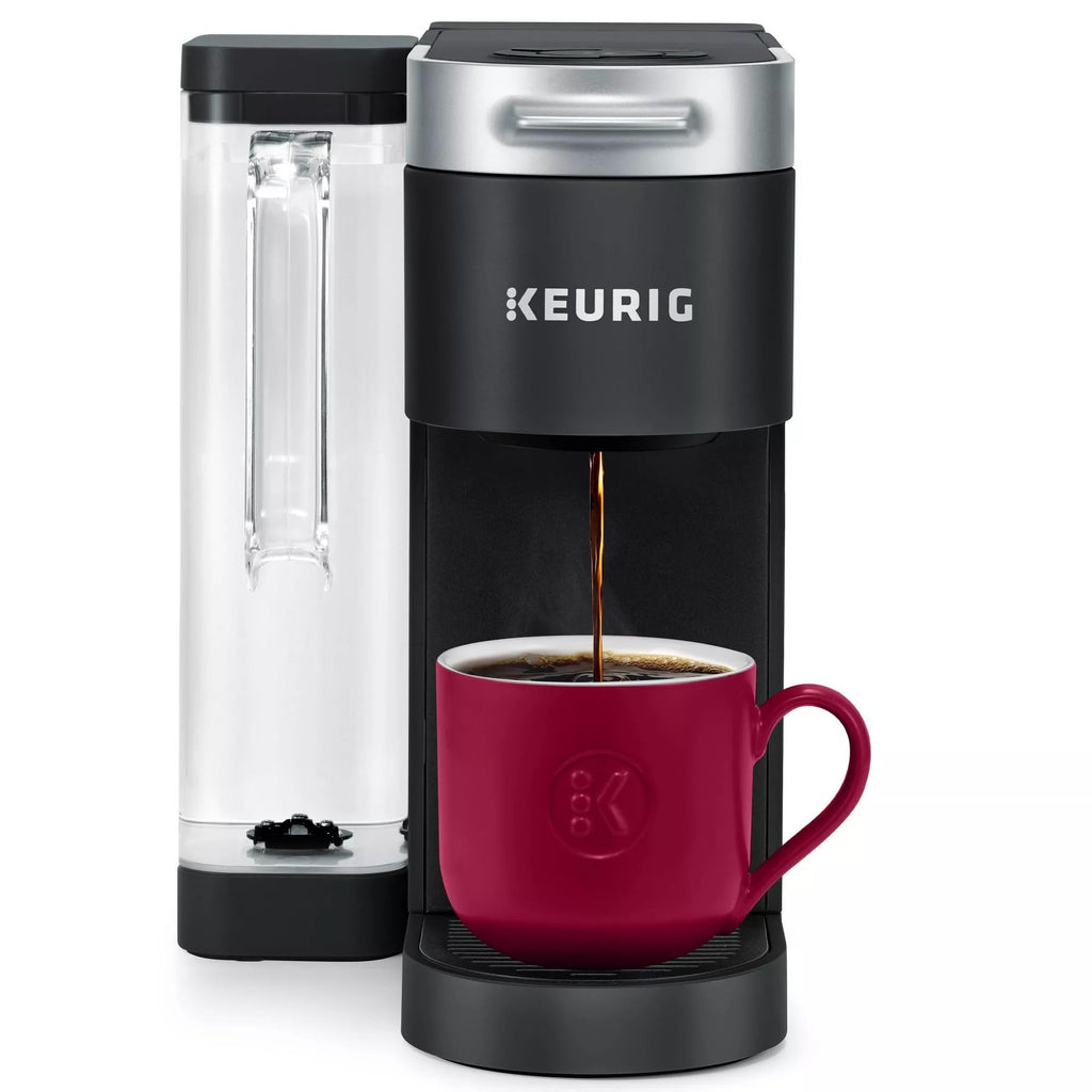 Single Serve K-Cup Pod Coffee Maker, 4 Brew Sizes, 66oz Removable Reservoir, Black Q901938