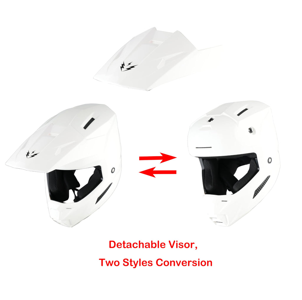 Youth Motocross Helmet with Goggles and Gloves N555165