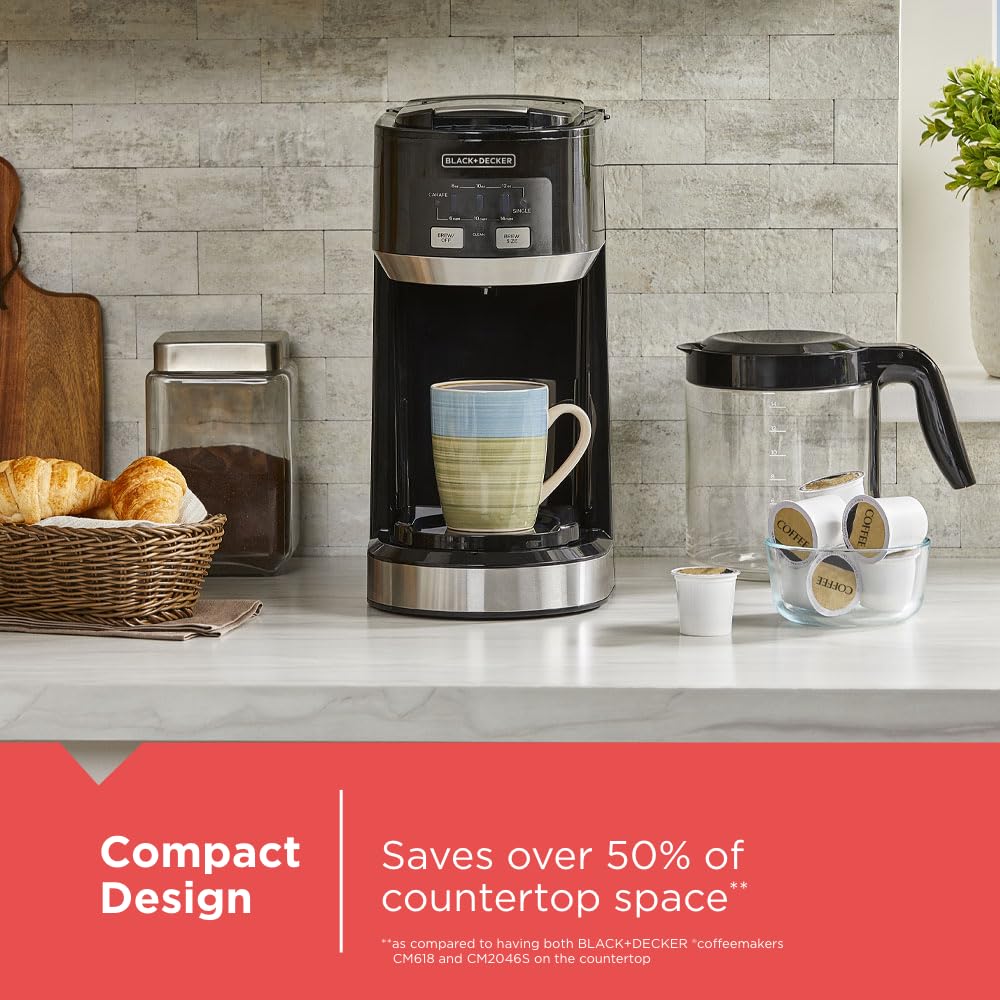Single-Serve & Carafe Coffee Maker K743760