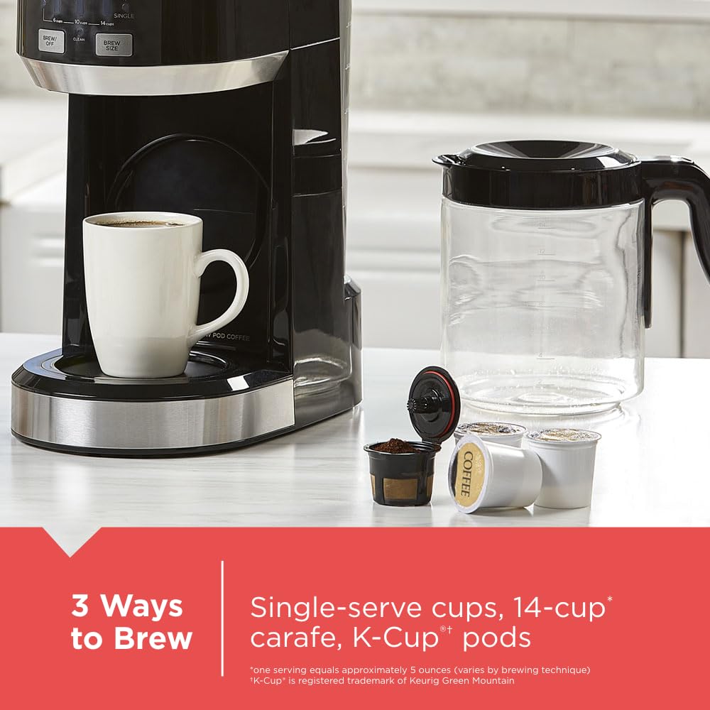 Single-Serve & Carafe Coffee Maker K743760