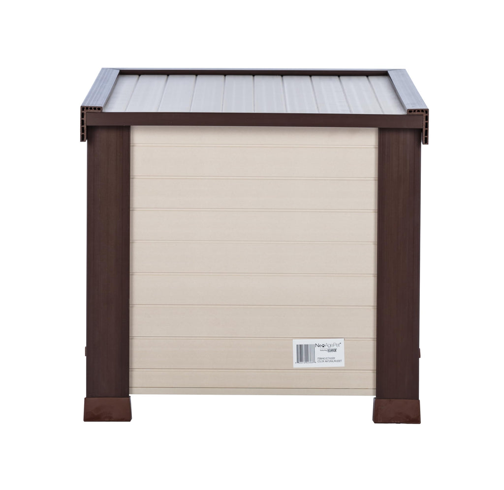 Maple Brown Outdoor Cat House Z659