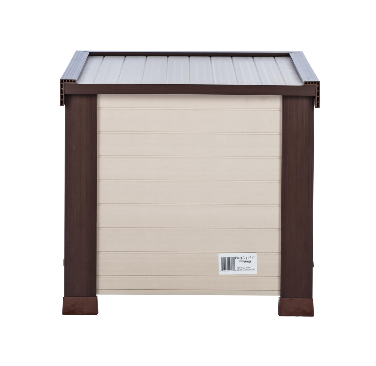 Maple Brown Outdoor Cat House Z659
