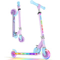 2 Wheel Folding Lightweight Kick Scooter with Light-Up Wheels M6682