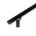 Aluminum Stair Handrail with Stainless Steel Brackets, 6 Feet Z954845