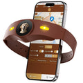 Wireless Dog Fence Collar, 64-3280ft Adjustable, Rechargeable IP7 Waterproof, Brown A1591