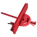 Aluminum Precision Miter Gauge with T-Track Fence and Flip Stop W94549