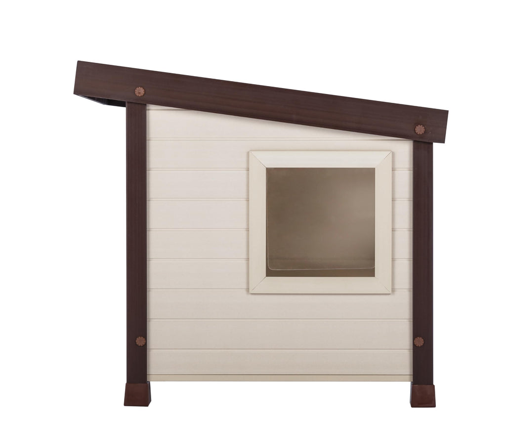 Maple Brown Outdoor Cat House Z659