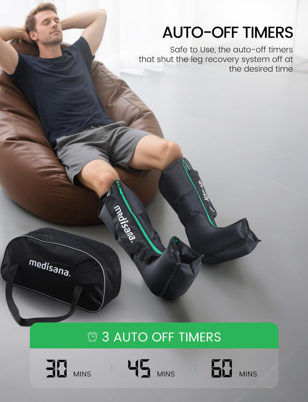 Leg Compression Massager with Heat D5970