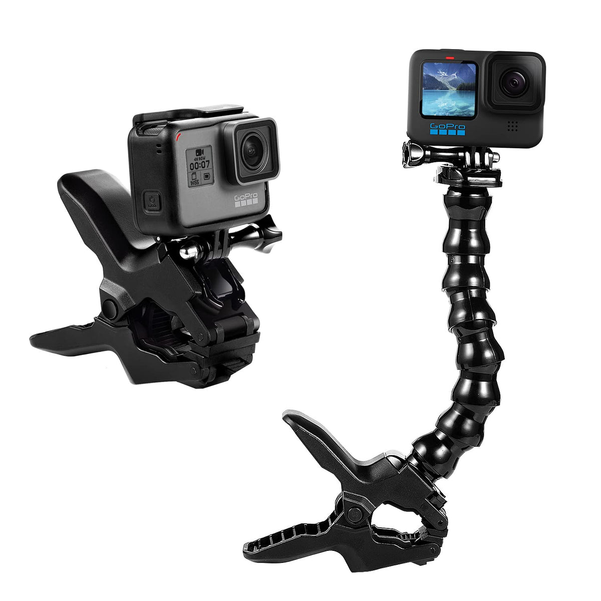 Jaws Flex Clamp Mount Gooseneck Mount for Action Camera M6234