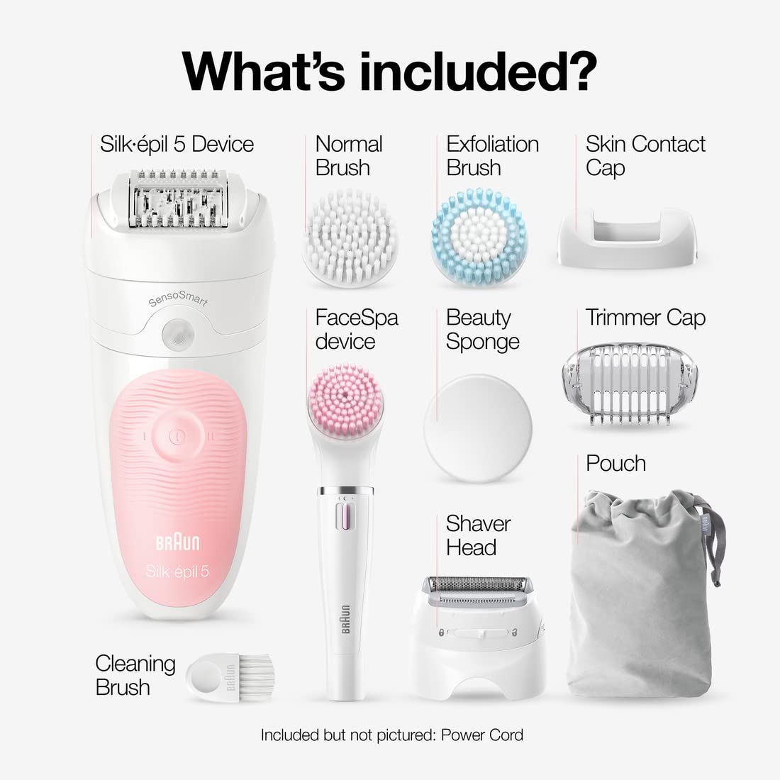 Cordless Rechargeable Waterproof Epilator G163