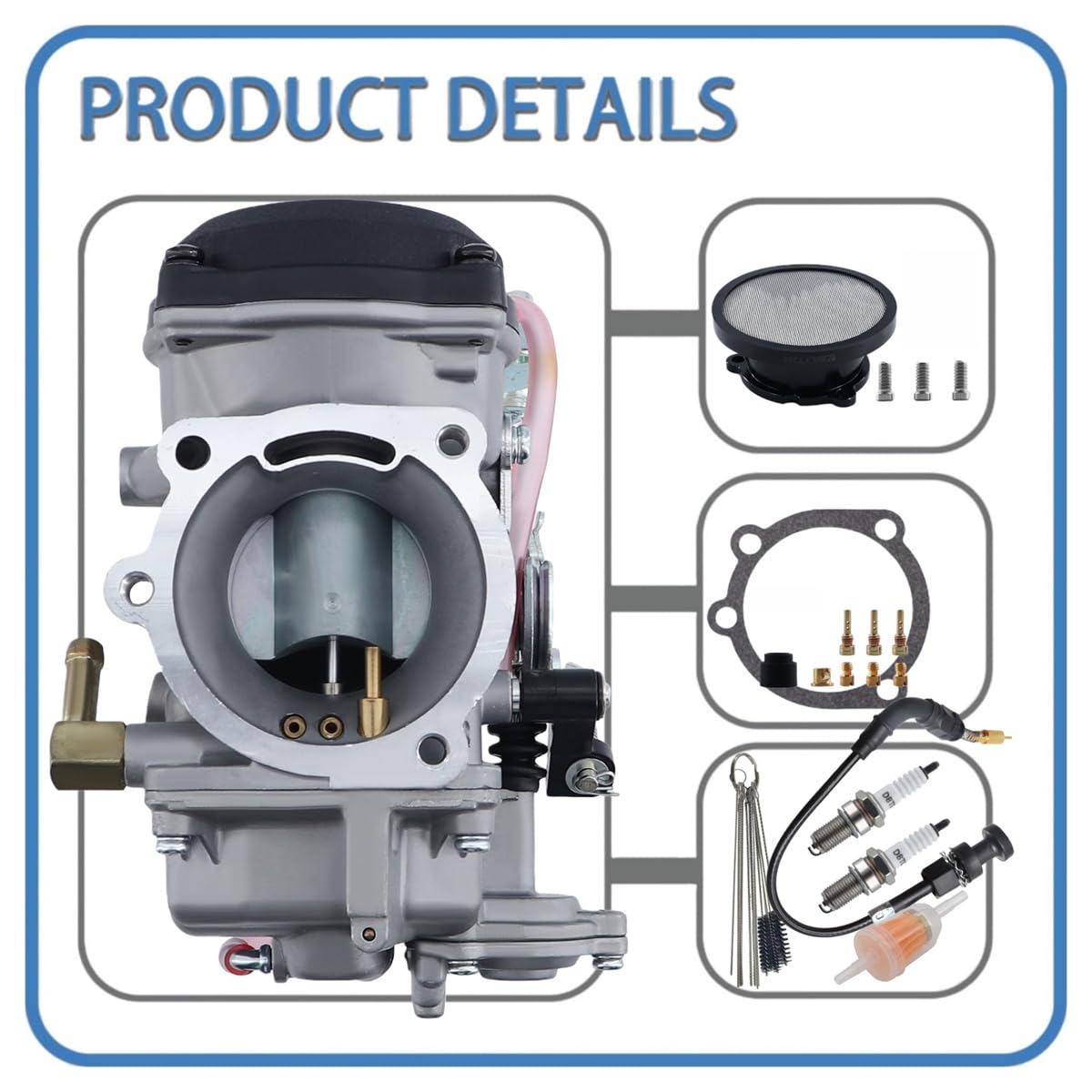 CV40 Carburetor with Air Filter B4798