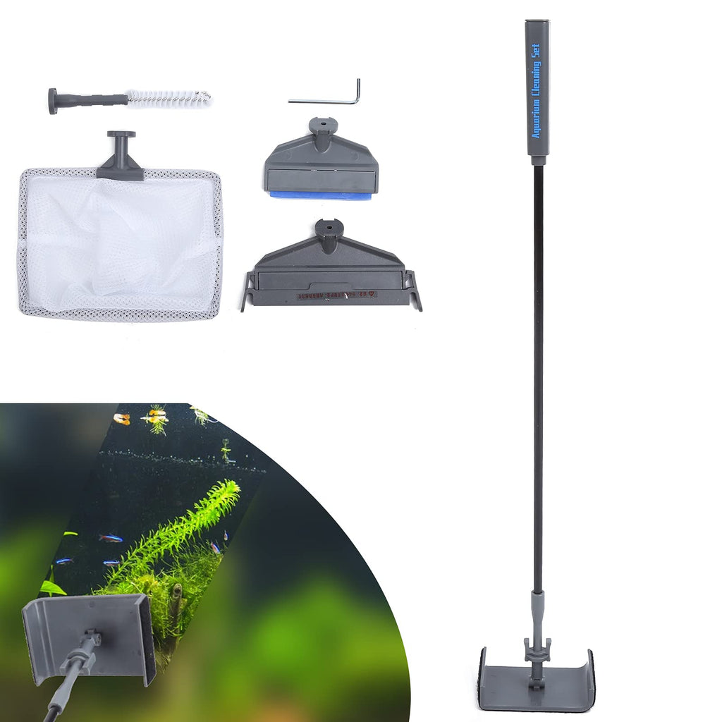 5 in 1 Aquarium Cleaning Tool Kit with Telescopic Handle L784541