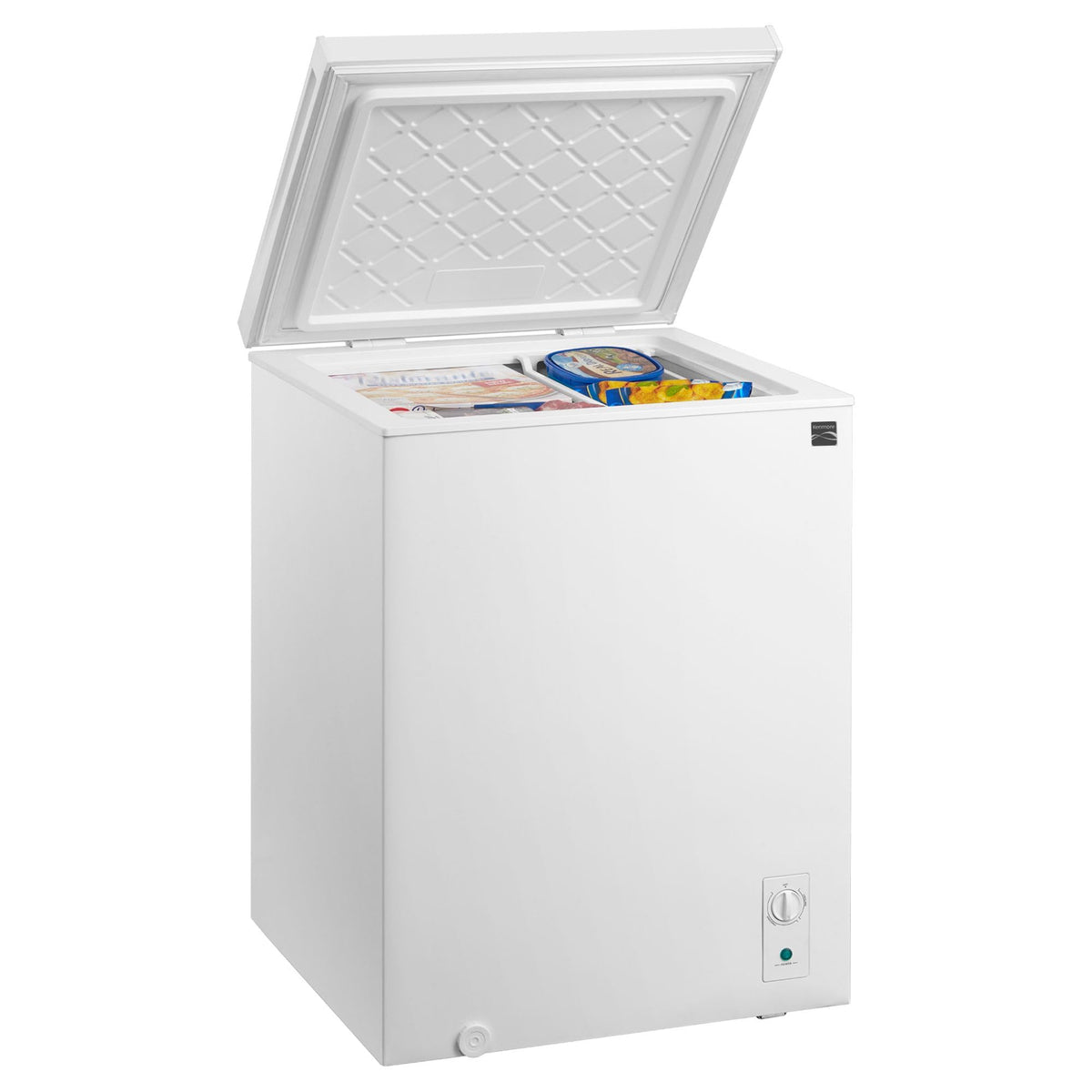 5.0 Cubic Feet White Chest Freezer F637