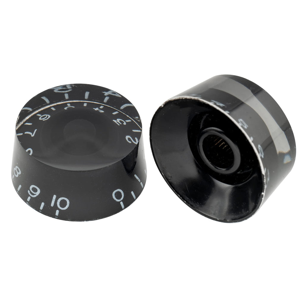 Black 4Pcs Guitar Knobs K647887