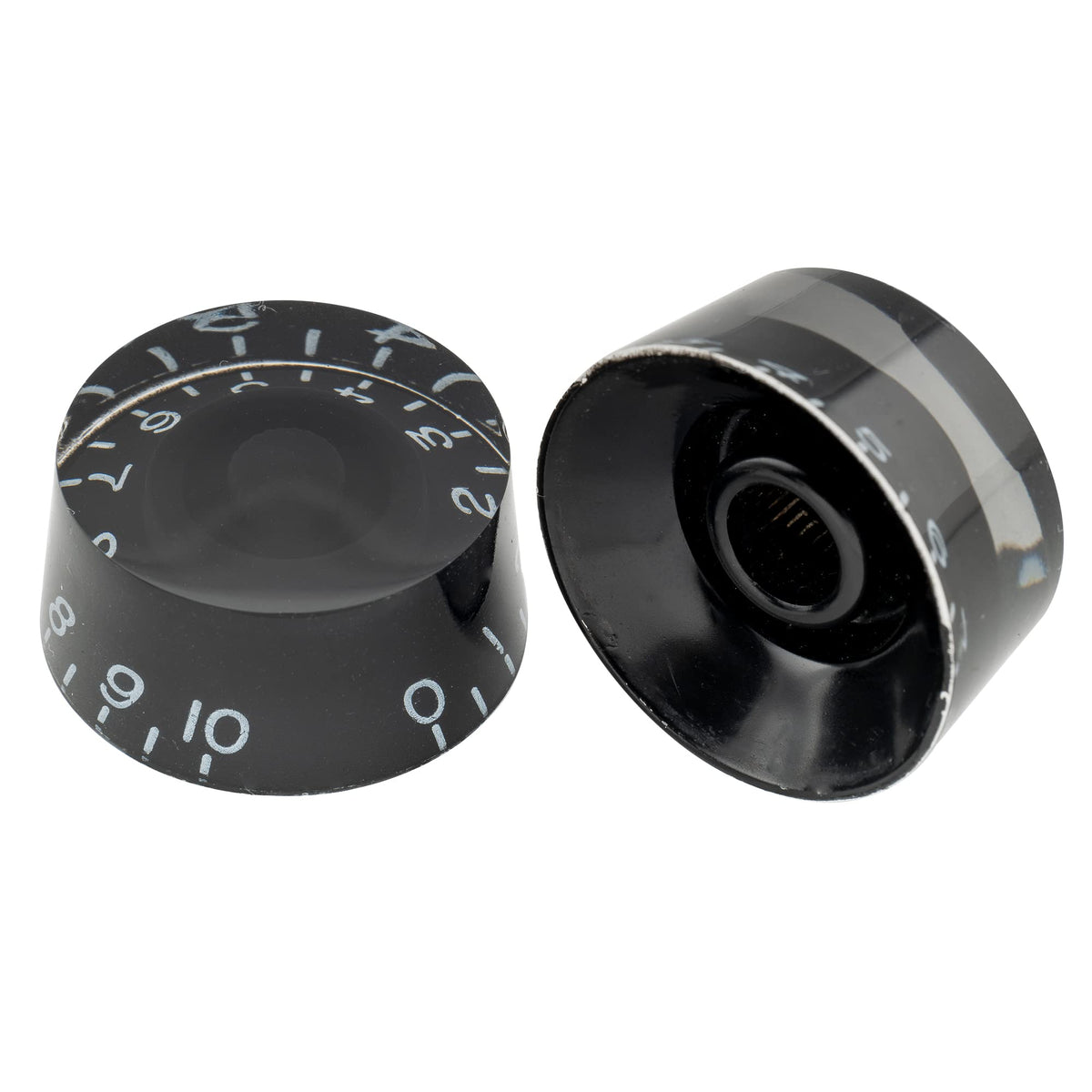 Black 4Pcs Guitar Knobs K647887