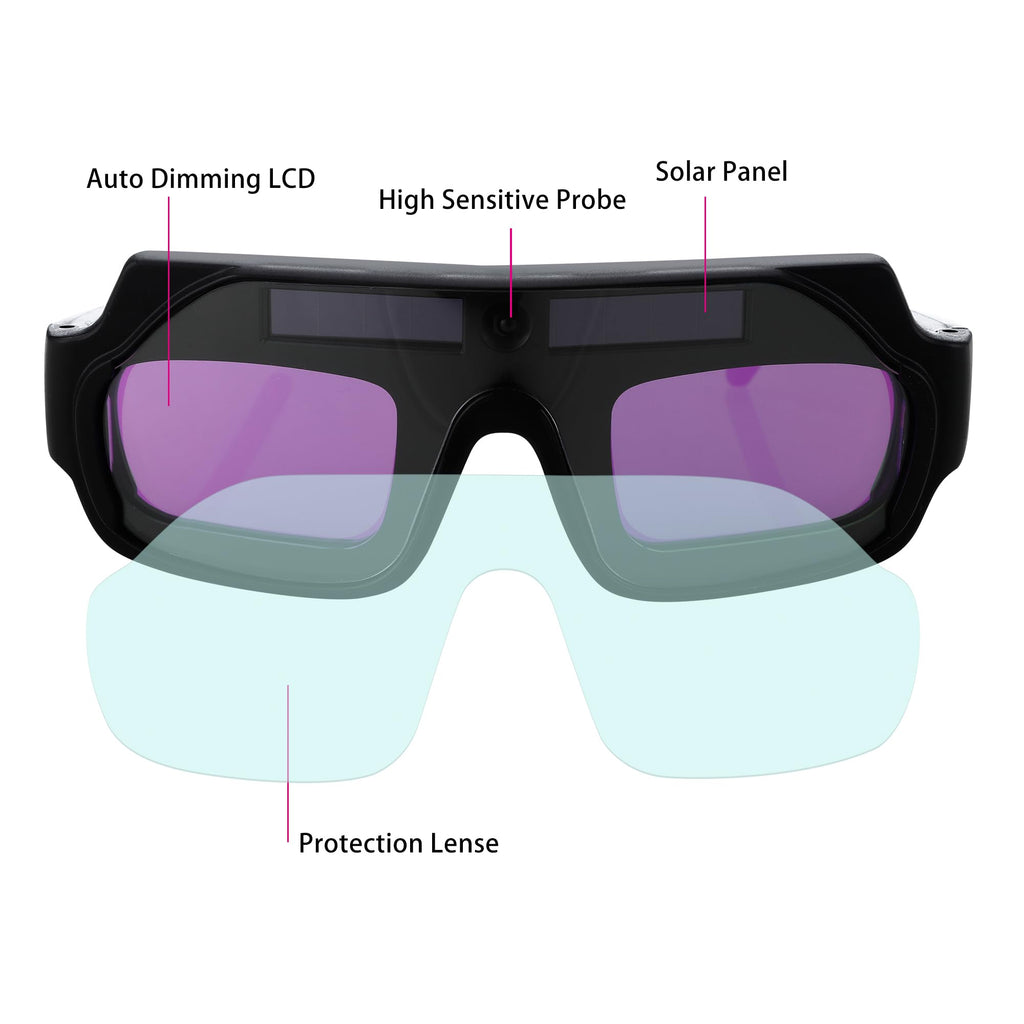 Auto Darkening Welding Glasses X5361