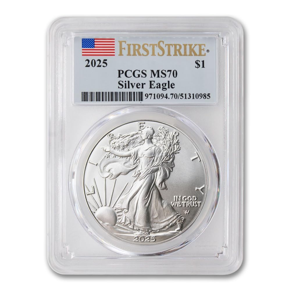 1 oz American Silver Eagle Coin MS-70 O99120