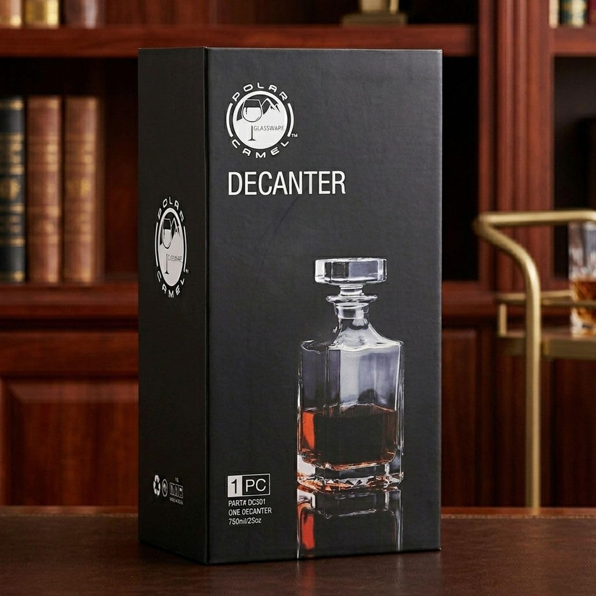 Irish Coat of Arms Whiskey Decanter 750 mL G2467