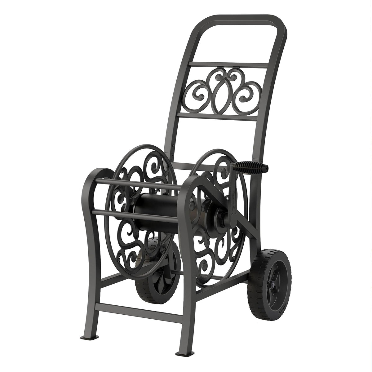 Metal 150' Hose Cart with Flat-Free Wheels K868609
