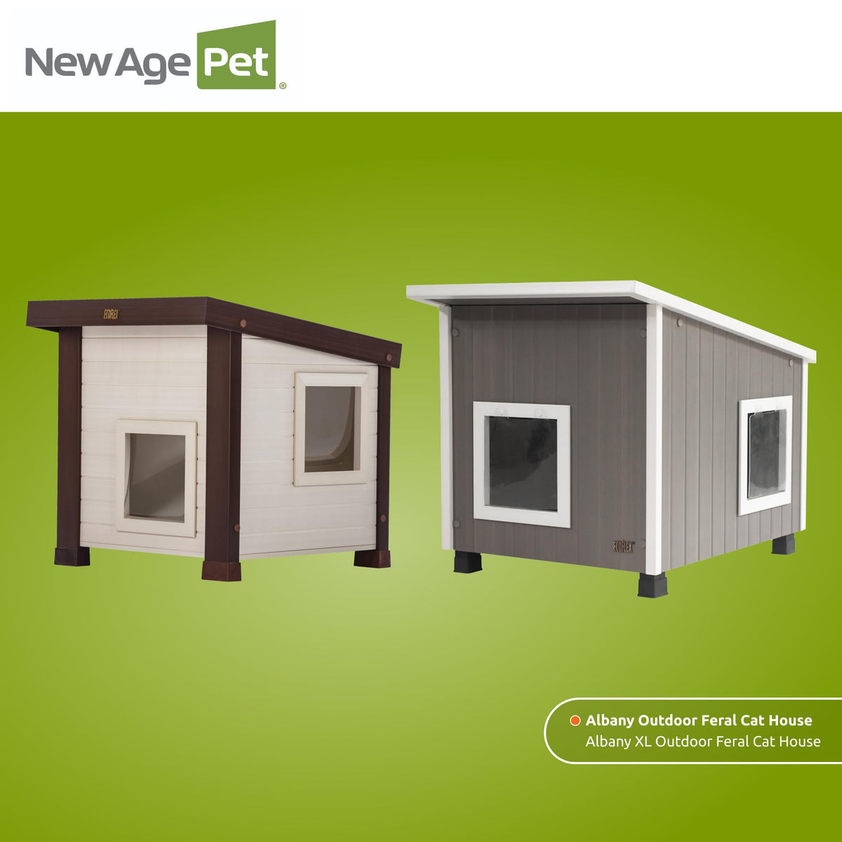 Maple Brown Outdoor Cat House Z659