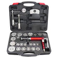 28-Piece Heavy Duty Pneumatic Brake Caliper Compression Tool Set with 23 Adapters A206