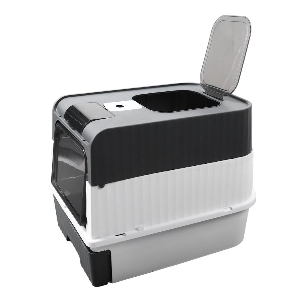 Enclosed Cat Litter Box with Lid and Scoop S21338
