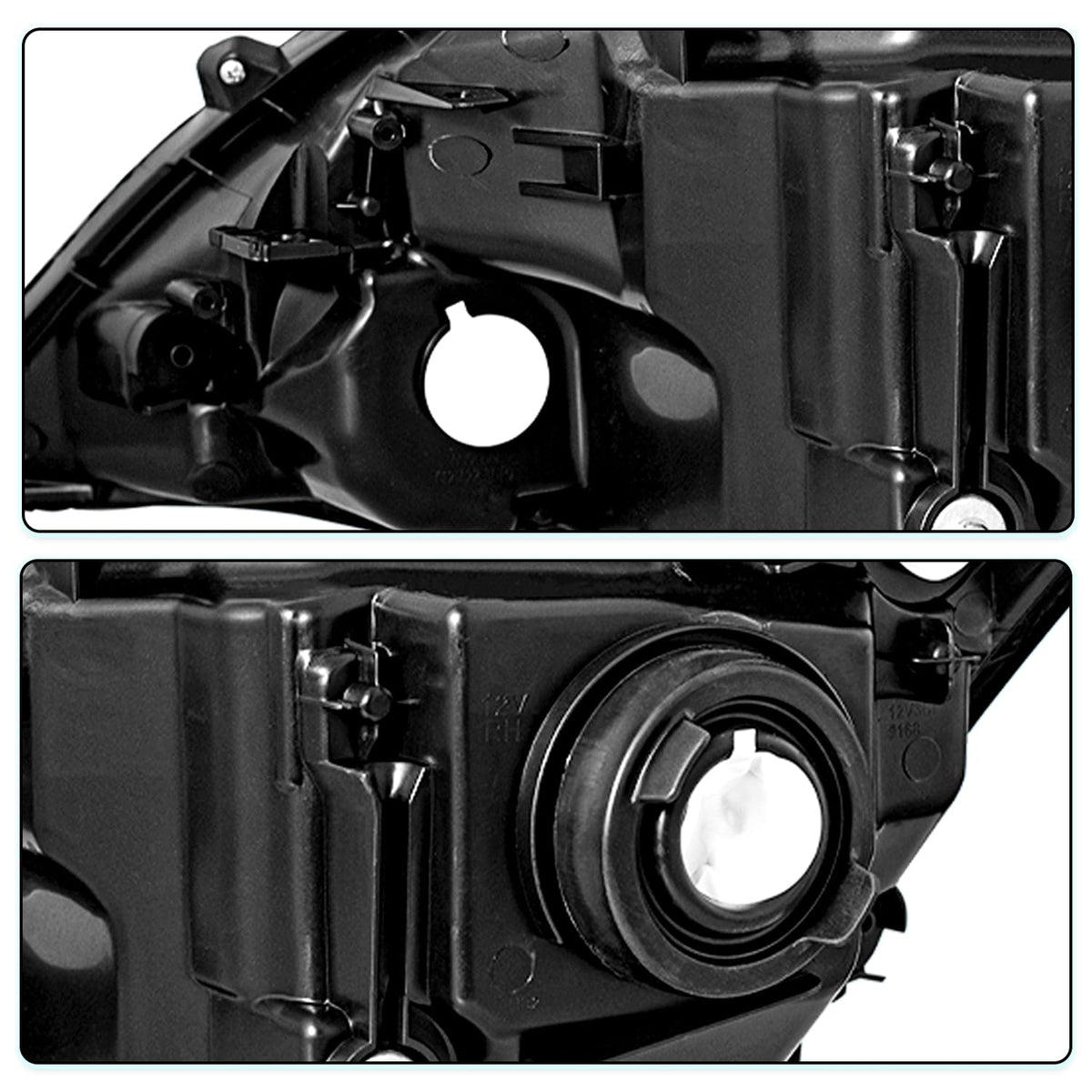 Headlights Housing Q2722