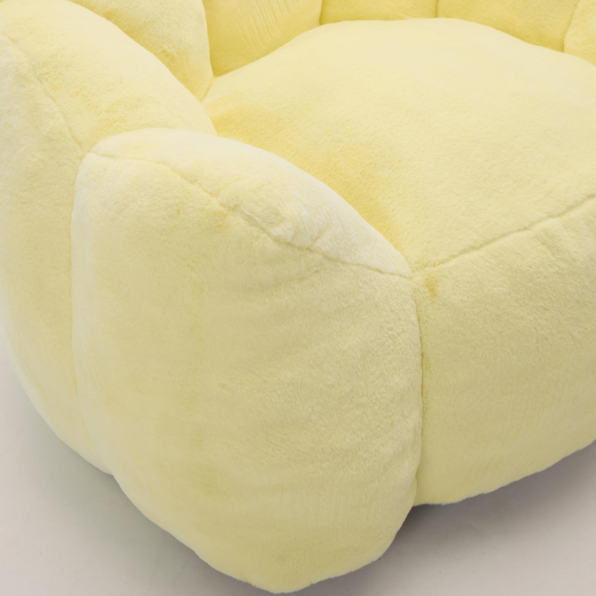 Yellow Memory Foam Bean Bag Chair W2460