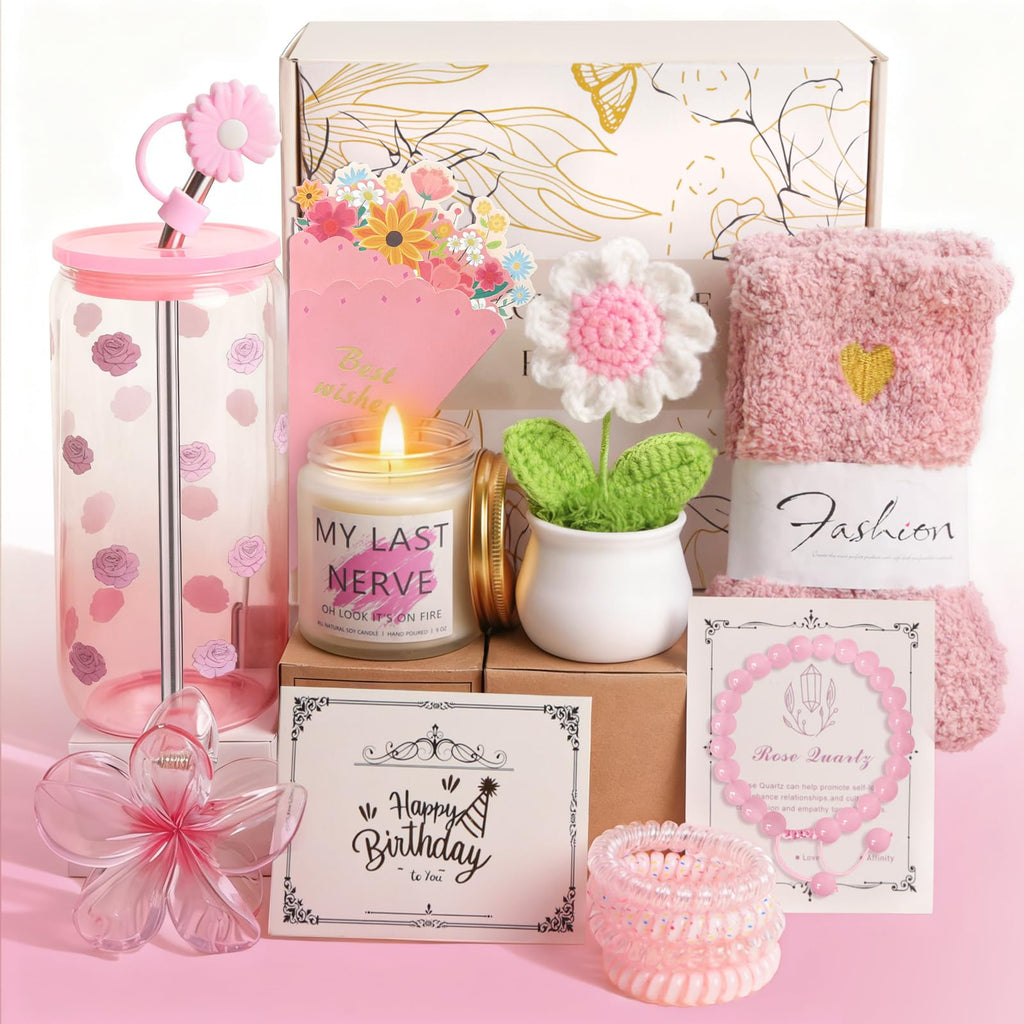 Pink Gift Basket S972058