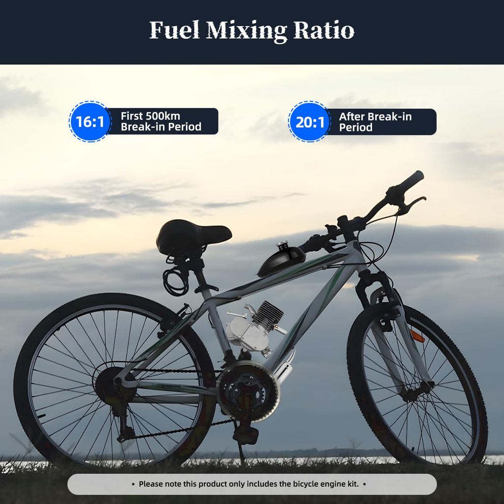 2-Stroke Bicycle Motor Kit for 26-28" Bikes V756