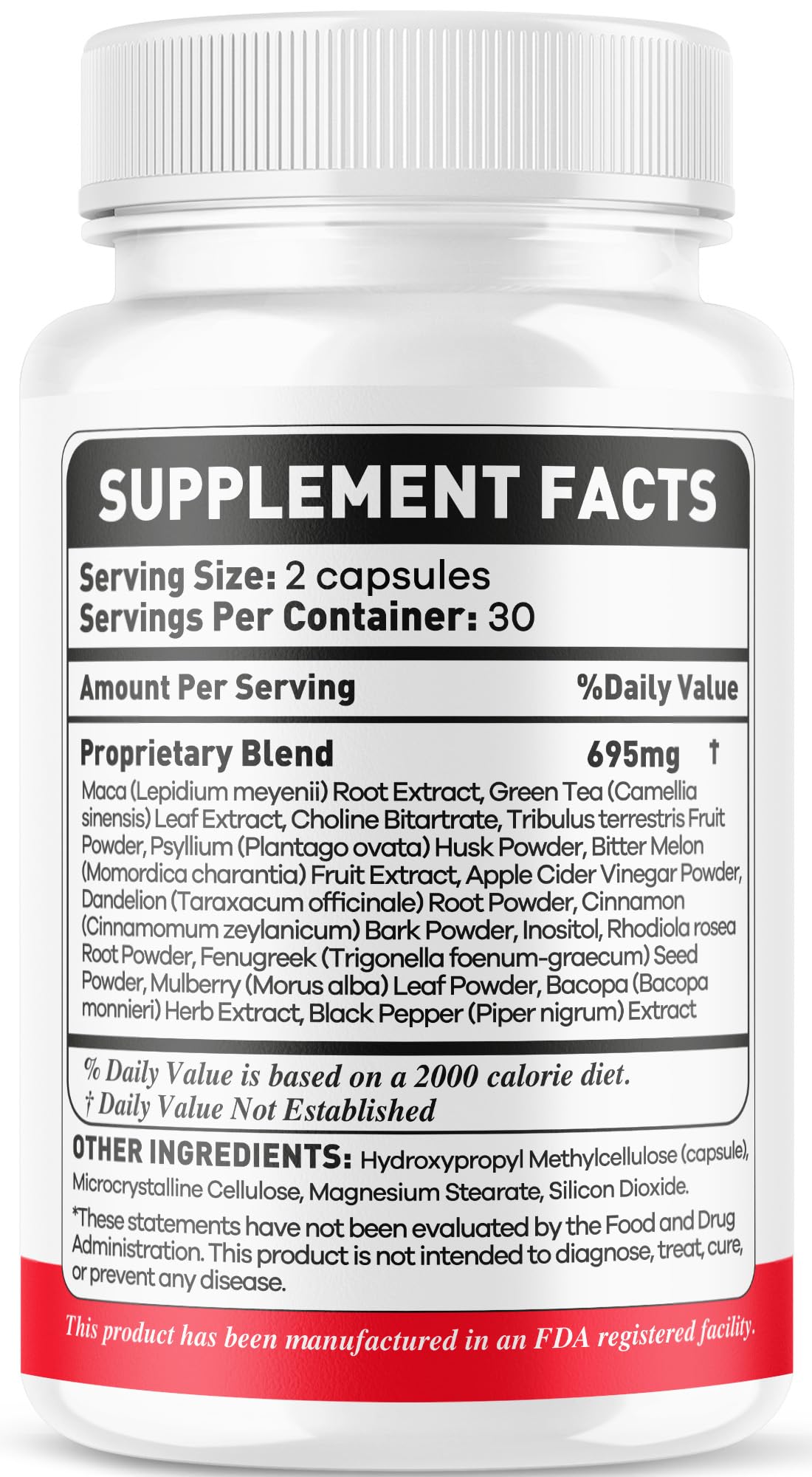 180 Capsules Natural Ingredients Vitamins D1302