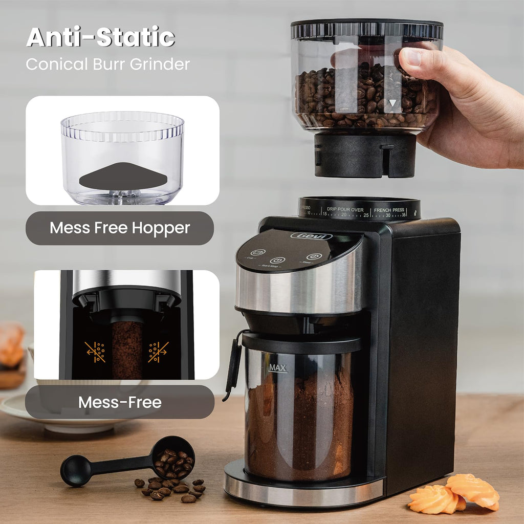 Black Burr Grinder 35 Settings Z42779