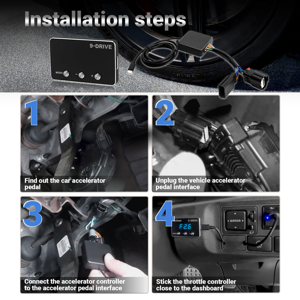 9 Drive Mode Throttle Response Controller J754