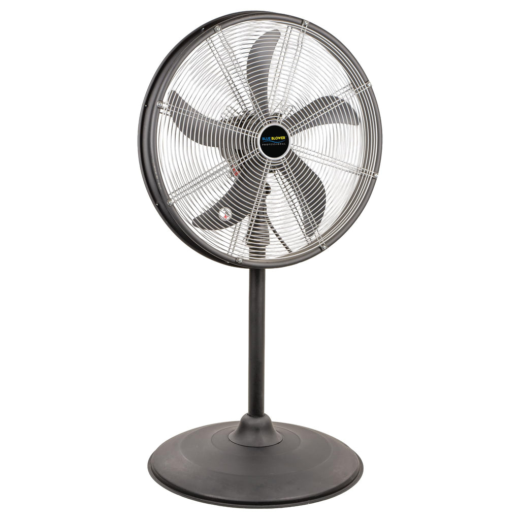 Blue High Velocity Oscillating Pedestal Fan W723