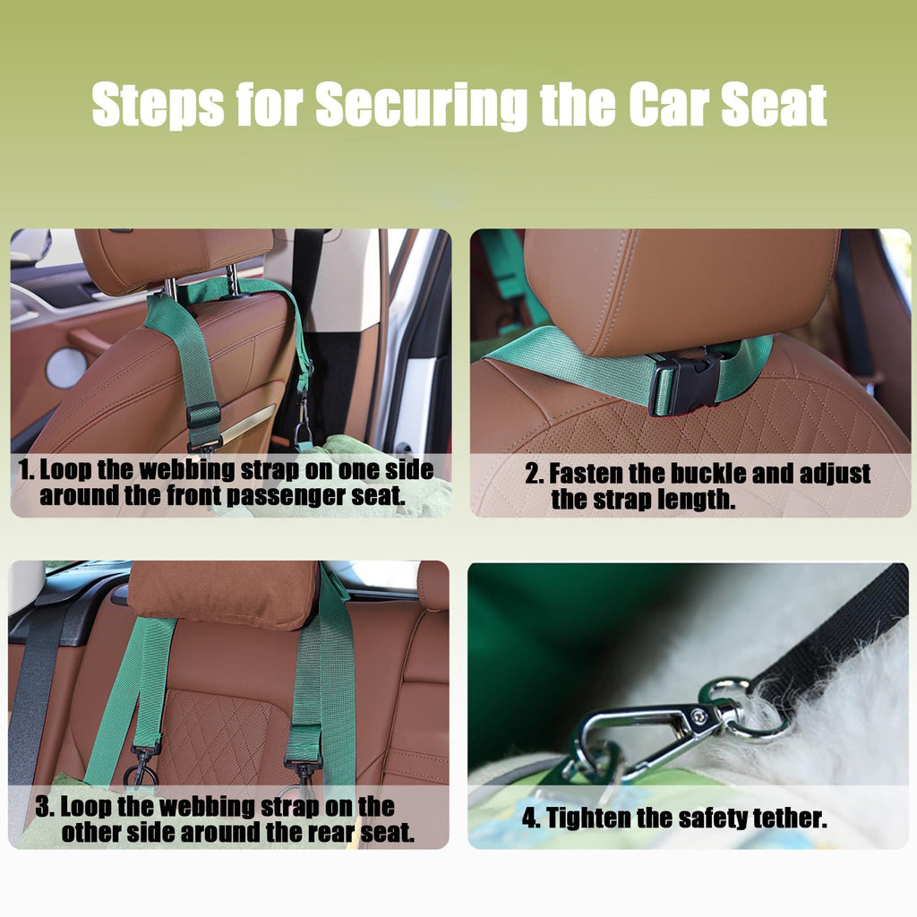 2-in-1 Dog Car Seat Q9318