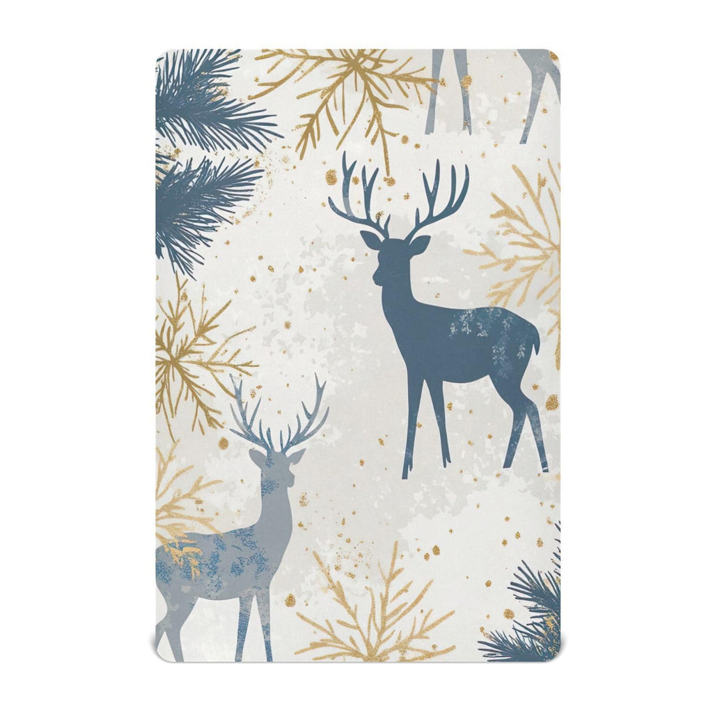 Fitted Crib Sheet Soft Microfiber 28" x 52" x 9" D317830