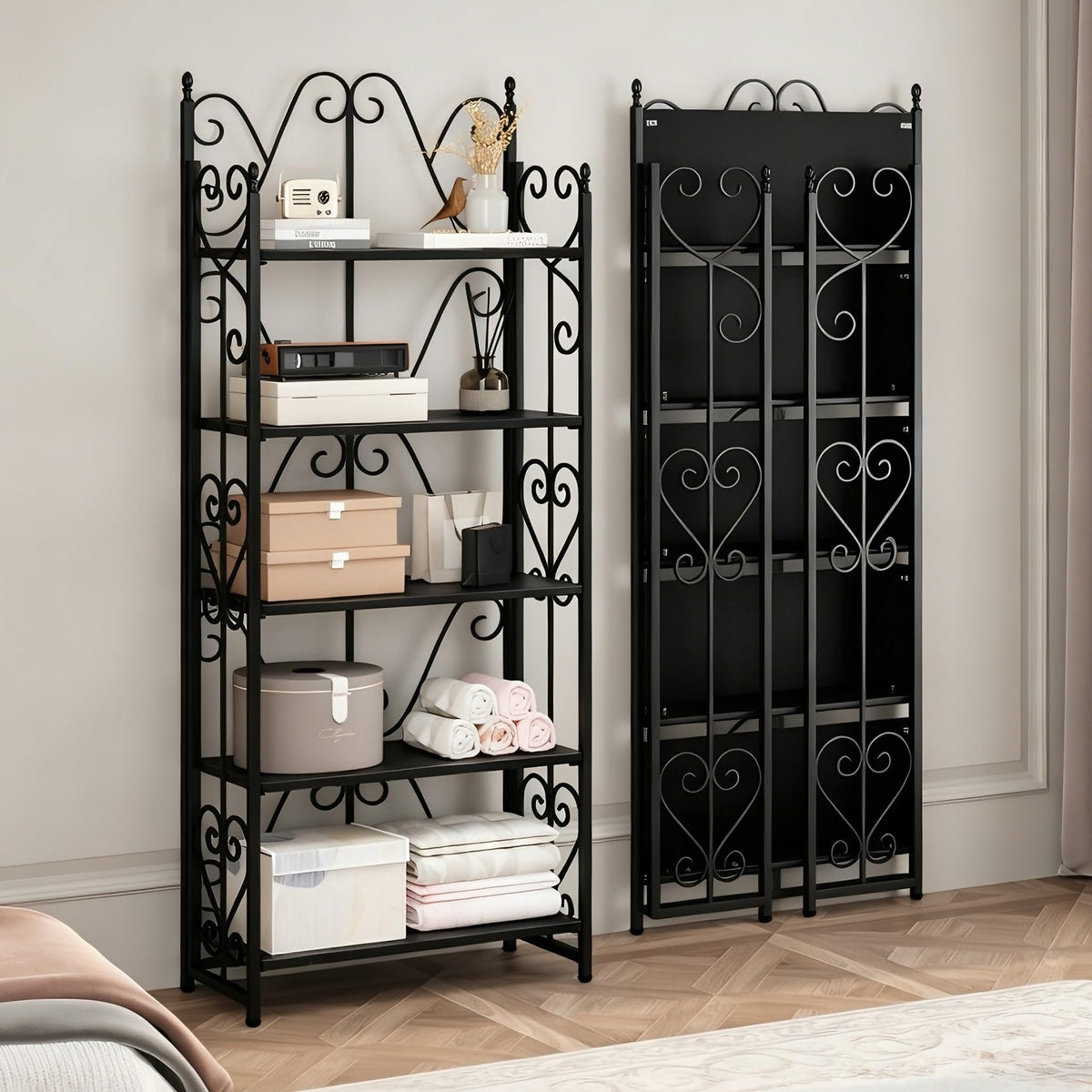 5 Tier Folding Bookshelf N933273