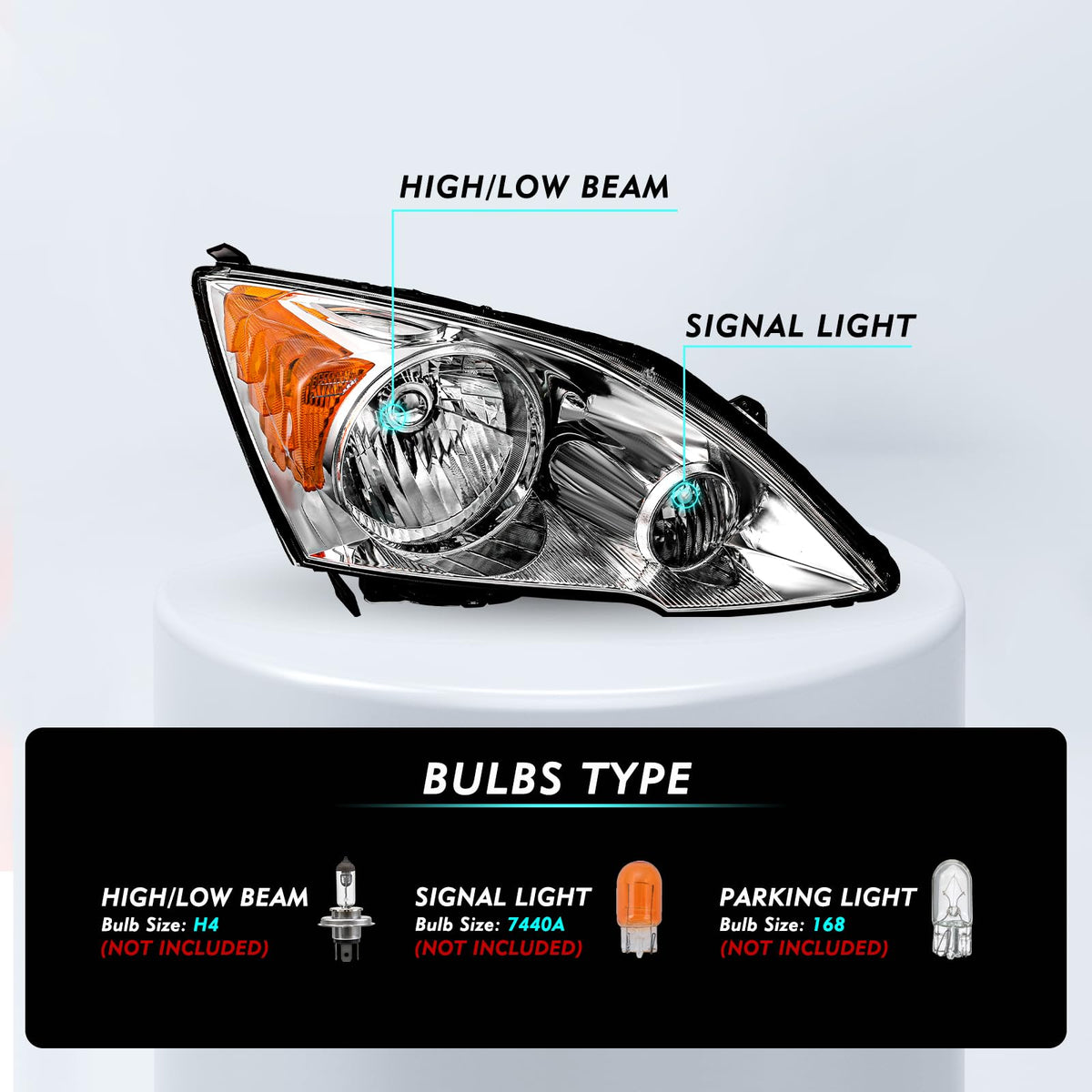 Headlights Housing Q2722