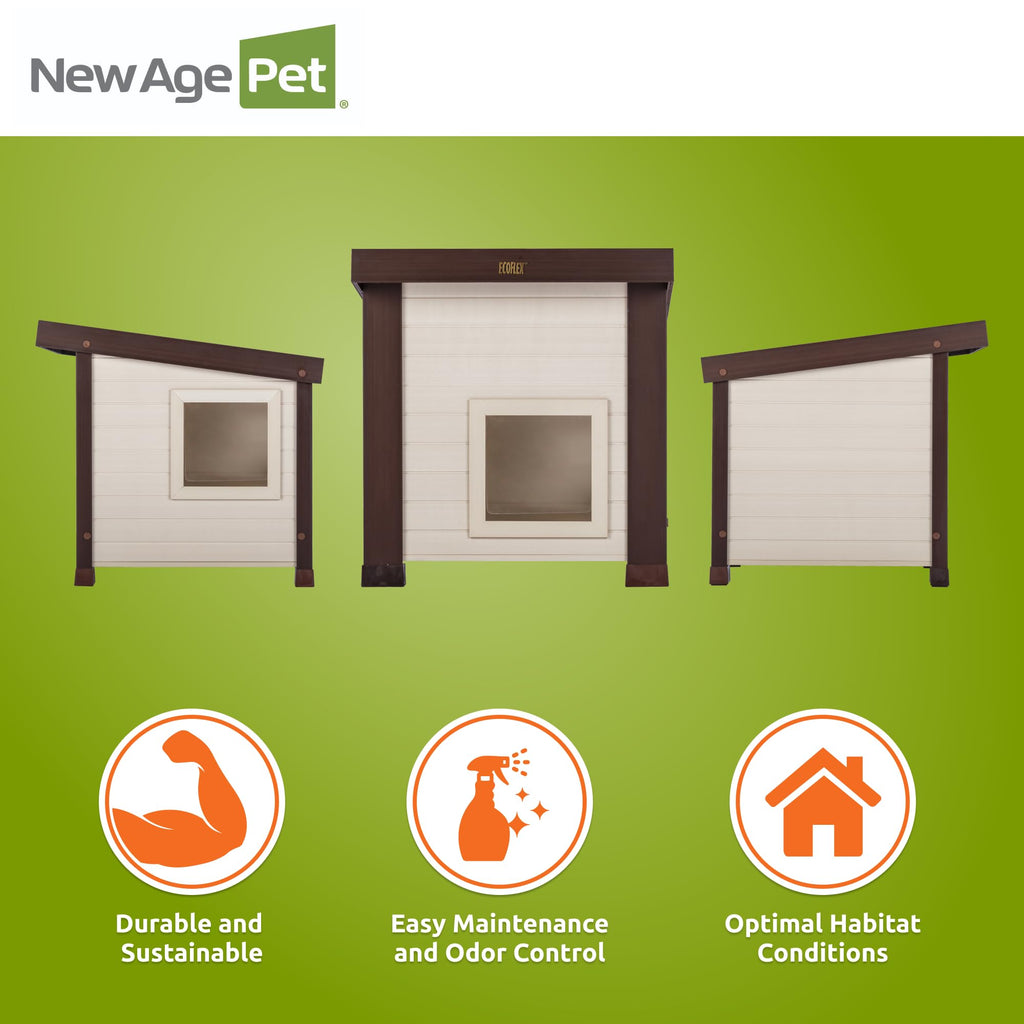 Maple Brown Outdoor Cat House Z659