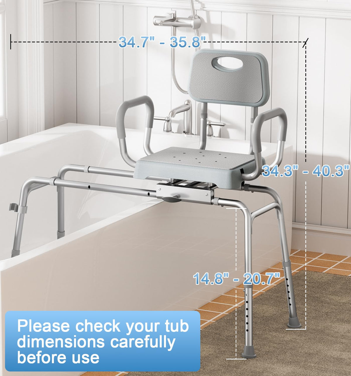 Sliding Shower Chair S477