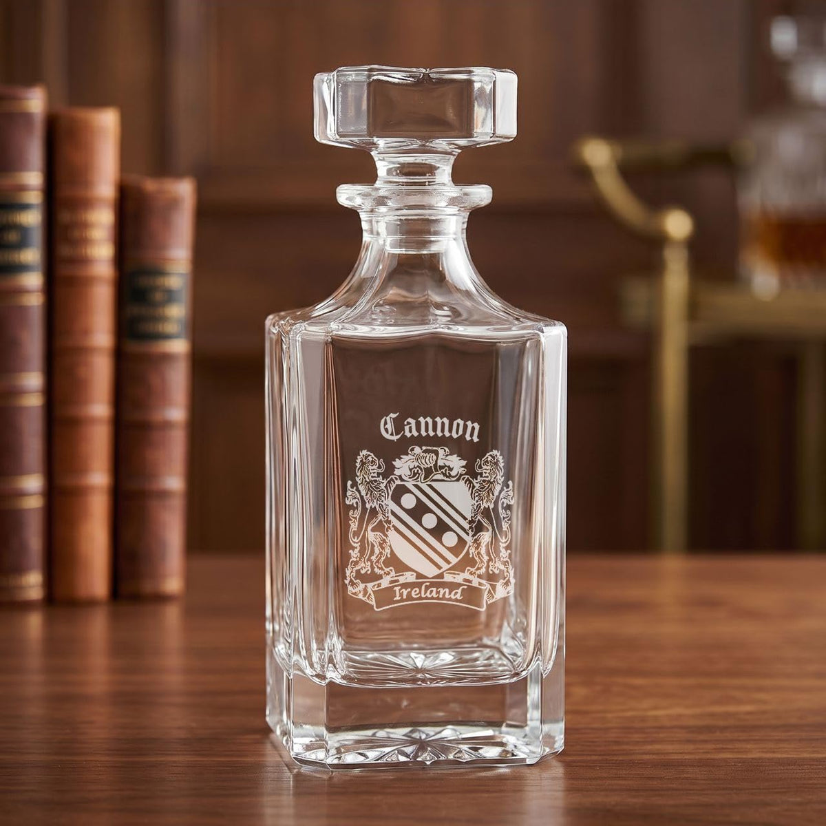 Irish Coat of Arms Whiskey Decanter 750 mL G2467