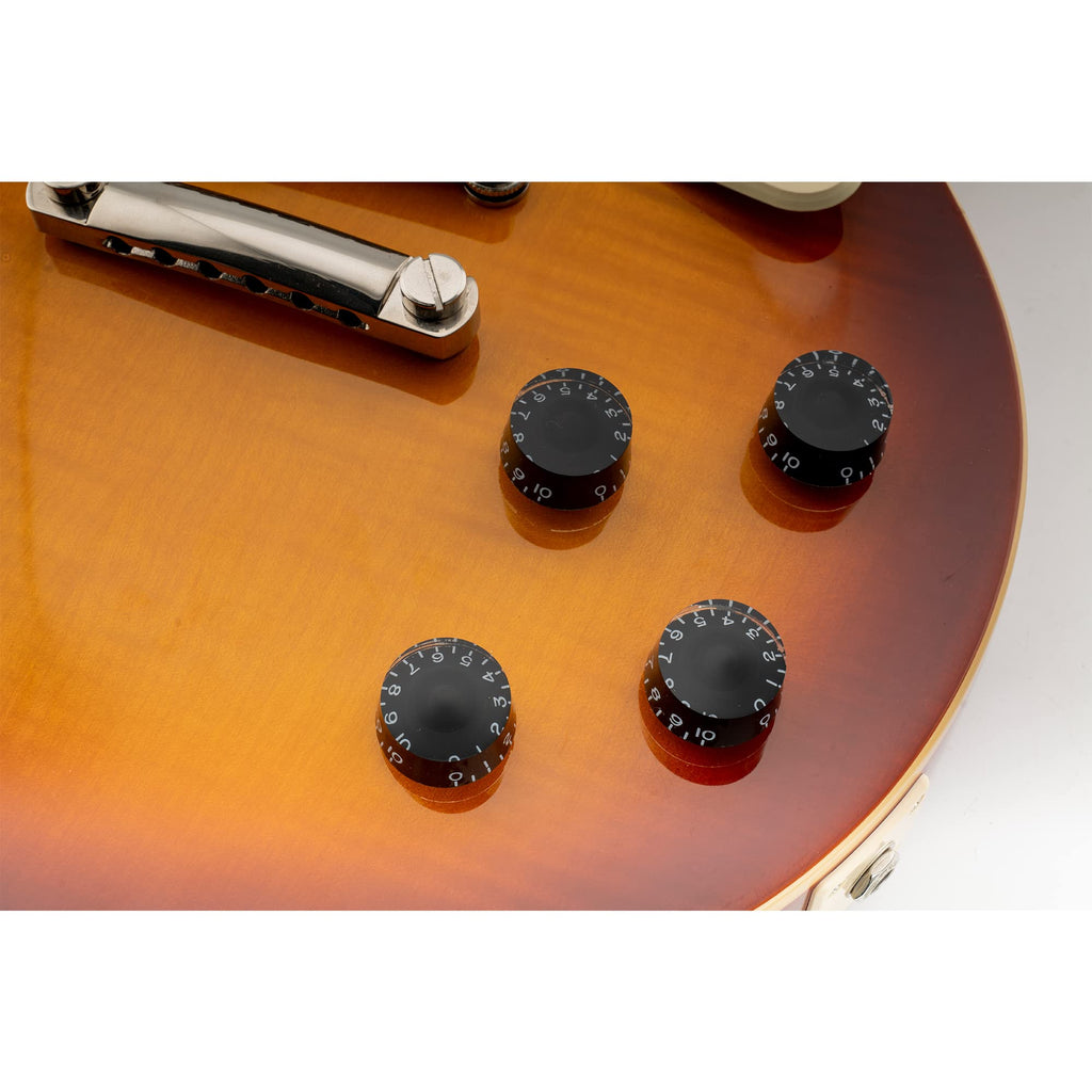Black 4Pcs Guitar Knobs K647887