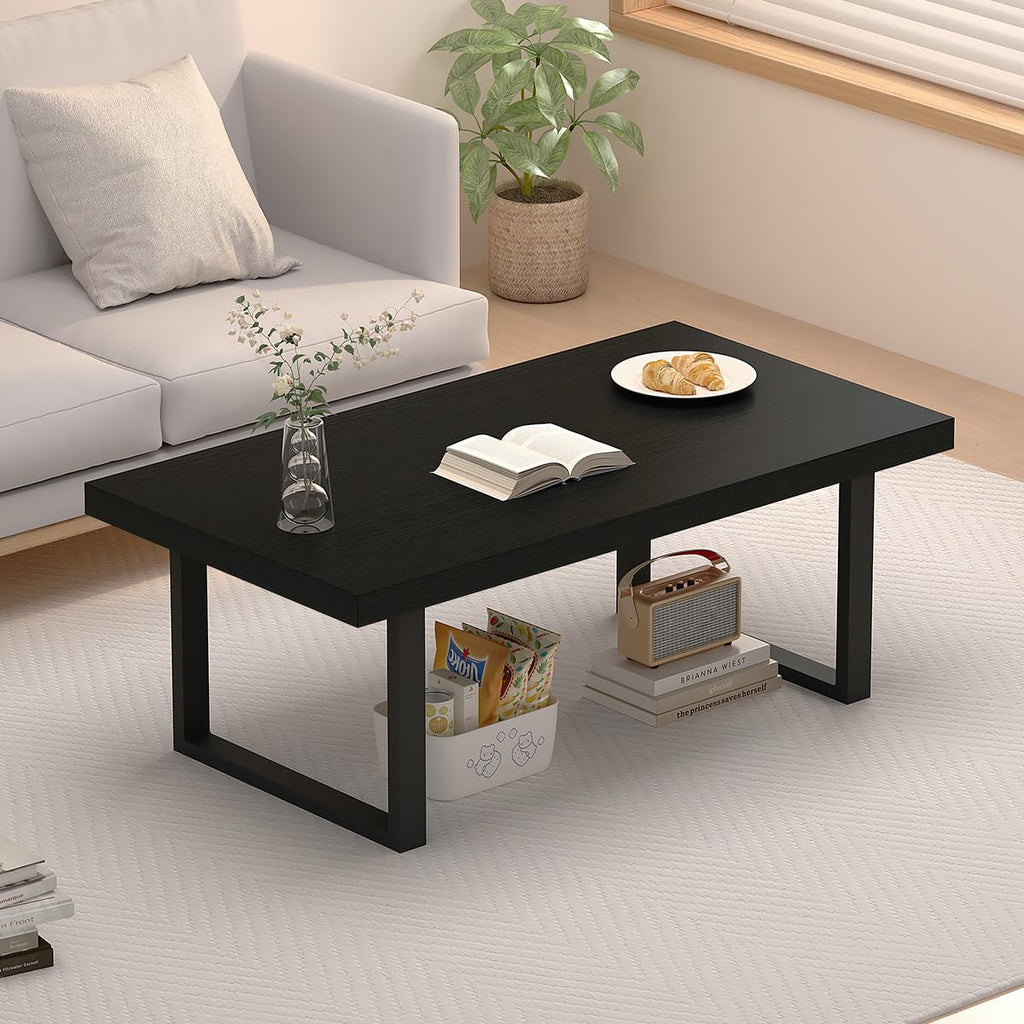 Black Wood Coffee Table F96511